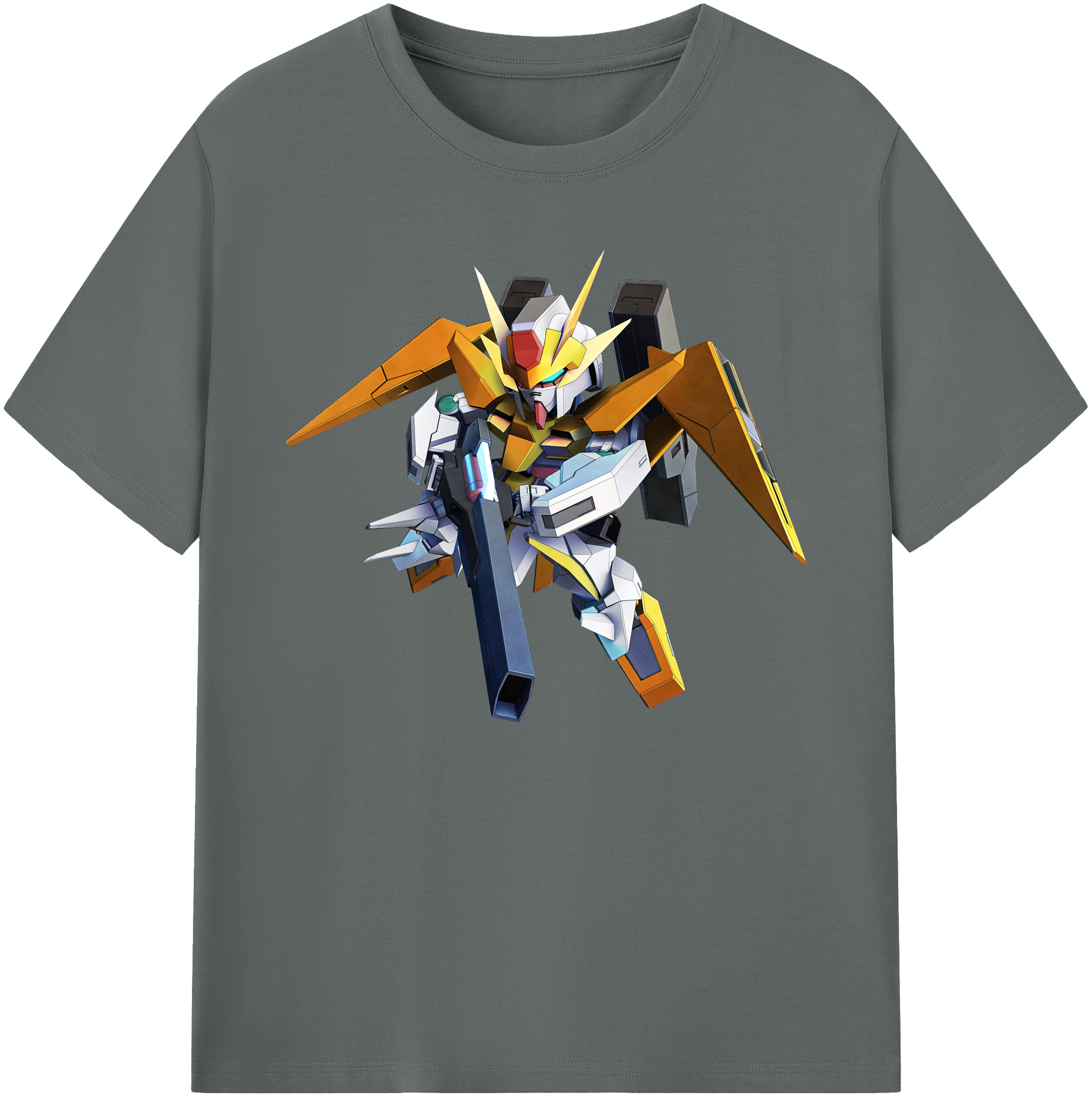 （画像用） 機動戦士ガンダム Mobile Suit Gundam 綿100％ メンズ半袖Tシャツ｜肌触りやわらか＆通気性